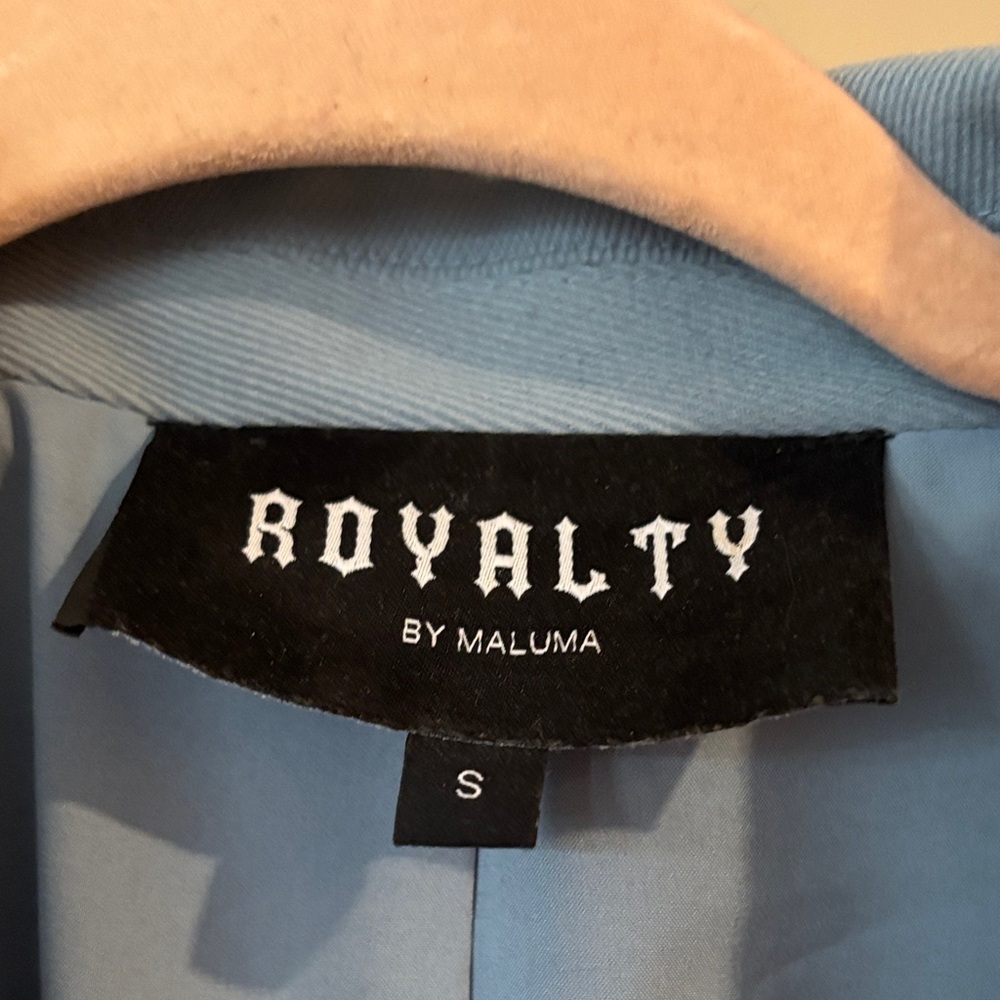 Royalty by Maluma Double-Breasted Blazer – Size S - Picture 3 of 4